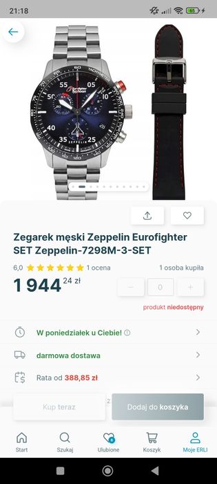 Zegarek Zeppelin męski