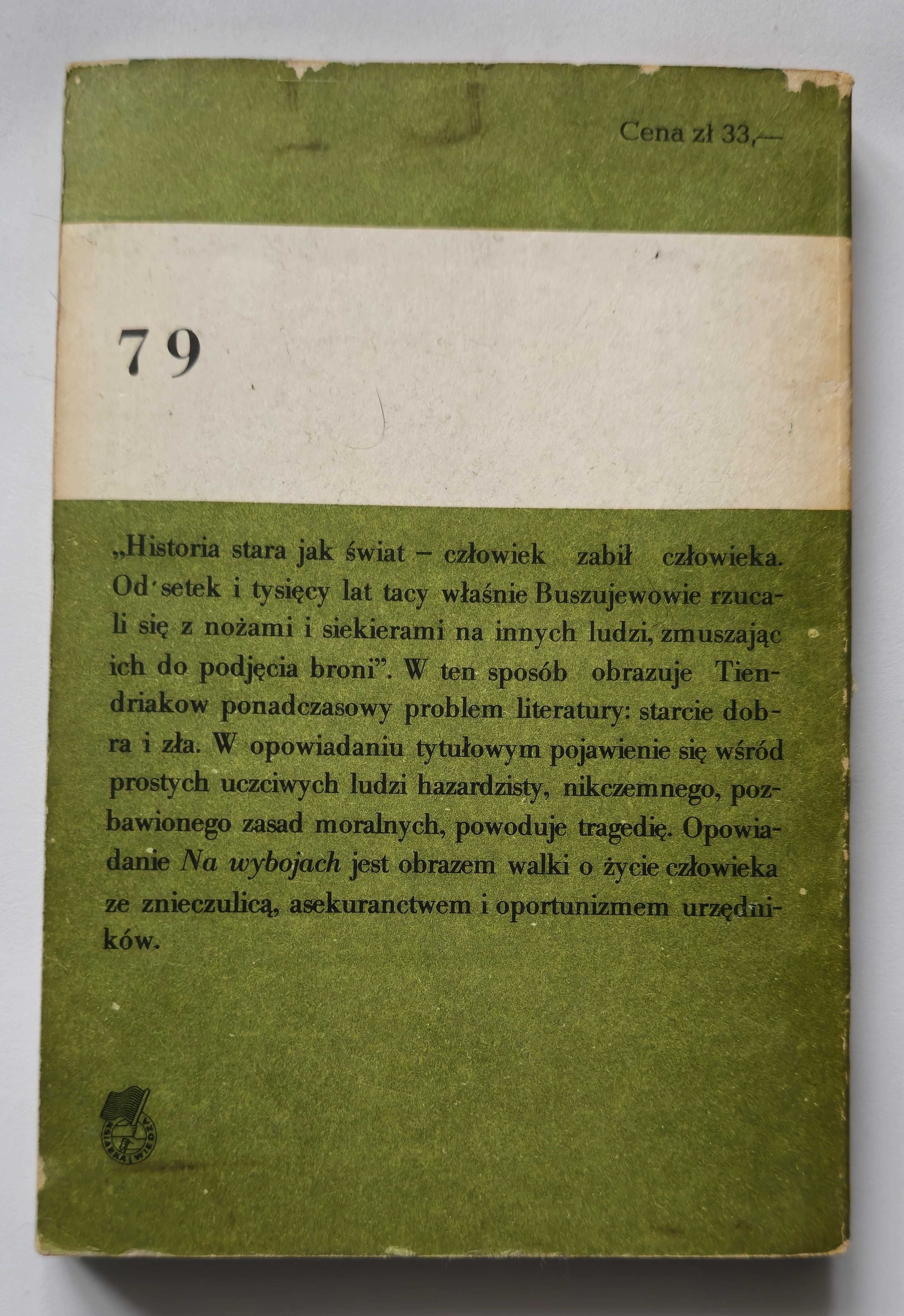 Trójka, siódemka, as Władimir Tiendriakow Seria Koliber tom 79