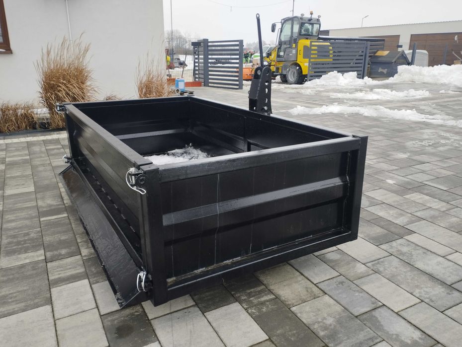 Skrzynia na TUZ do Ciągnika z lemieszem i kiprem dostawa cała Polska