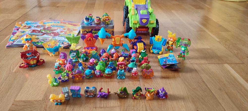 Wielki zestaw Super Zings (Możliwość kupowania pojedyńczych)