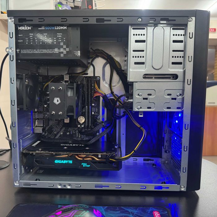 Игровой Компютер Intel Core i7, Gigabyte RX 470, 16GB RAM, HDD + SSD