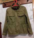 Lekka kurtka GAP khaki, XS do S lato jesień