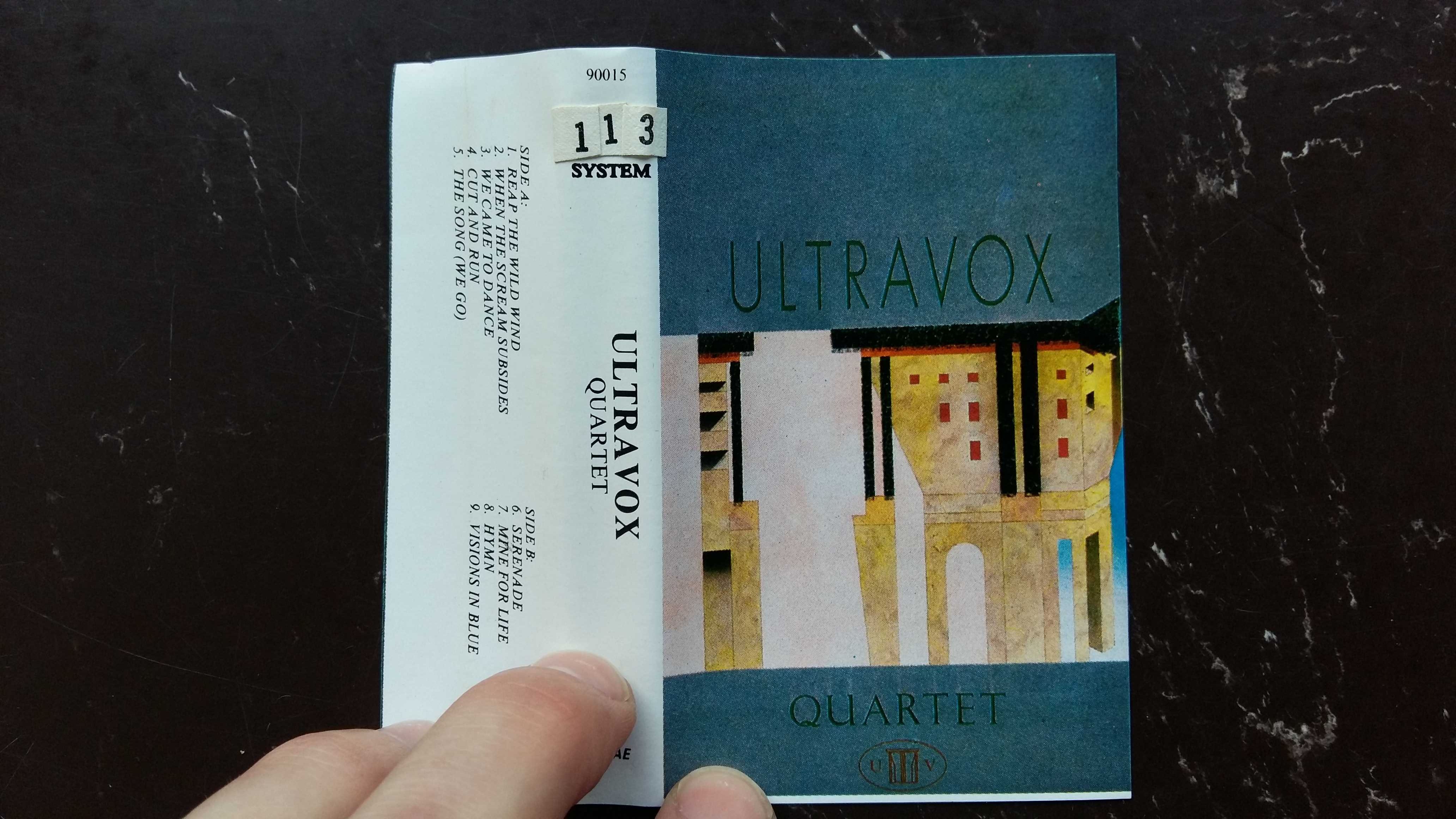 Kaseta magnetofonowa Ultravox- Quartet