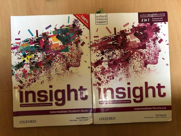 Insight Intermediate- podręcznik i ćwiczenia (język angielski)