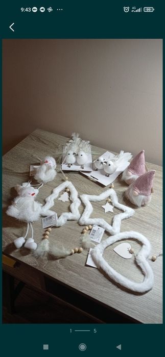 Новорічні прикраси, іграшки для ялинки, новорічний декор