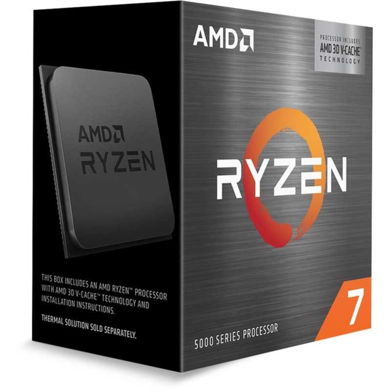 Processador AMD Ryzen 7 5800X3D 8-Core (3.4GHz-4.5GHz) 100MB AM4
