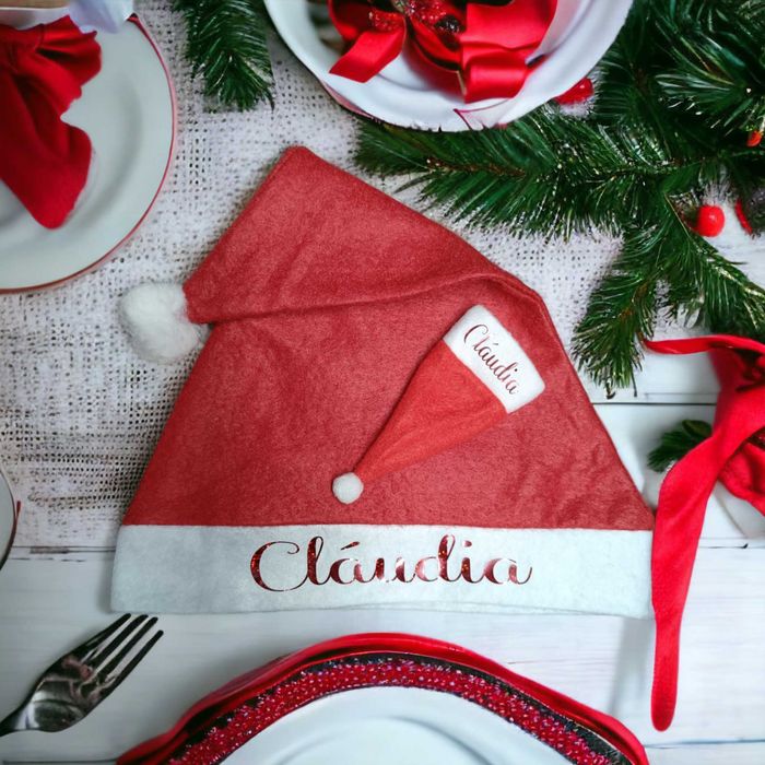 gorros natal personalizados