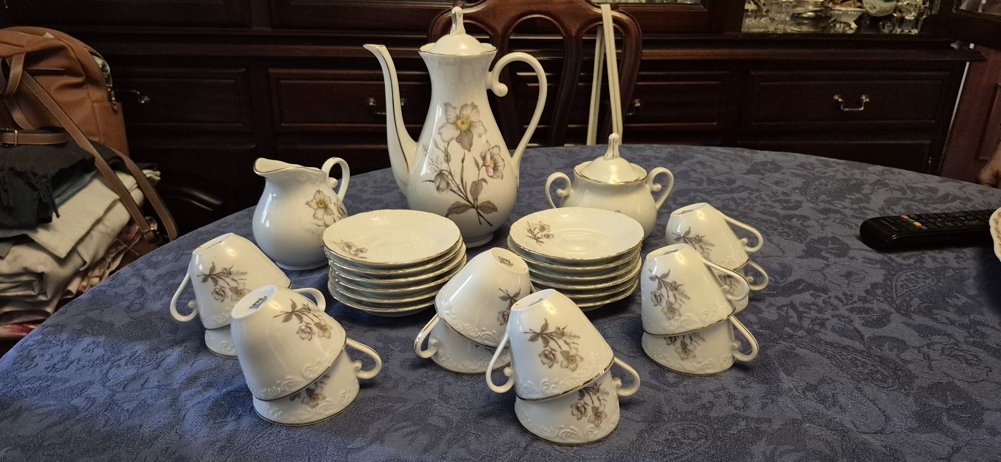 Serviço de café em porcelana SPAL