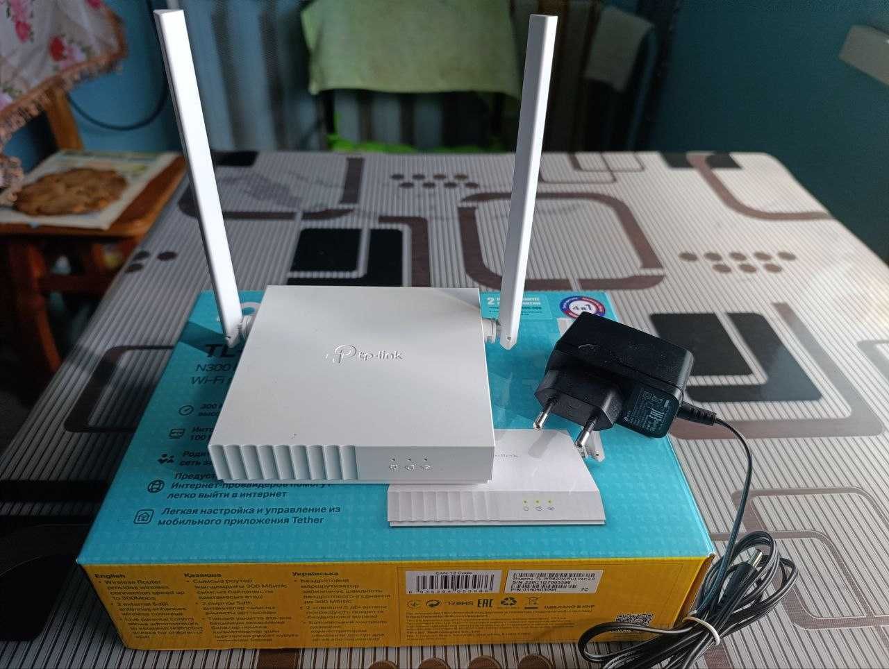Маршрутизатор (Роутер)  ( TP-LINK TL-WR820N WiFi4 / N300 / 100 Мбіт/с