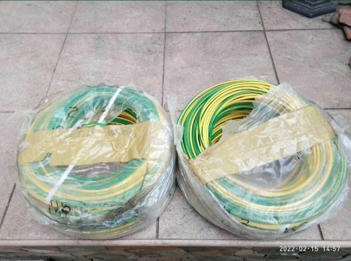 Провод ПВ-3х4желто-зеленый