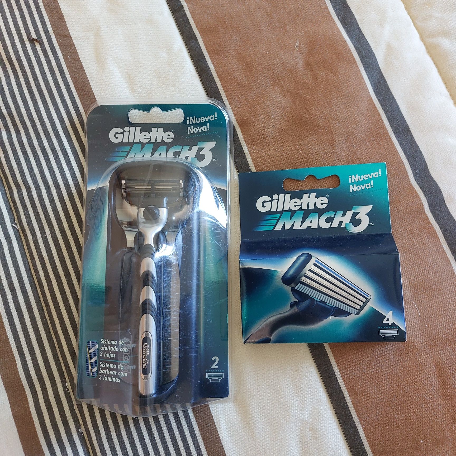 Gillette mach 3 ÷ recargas
