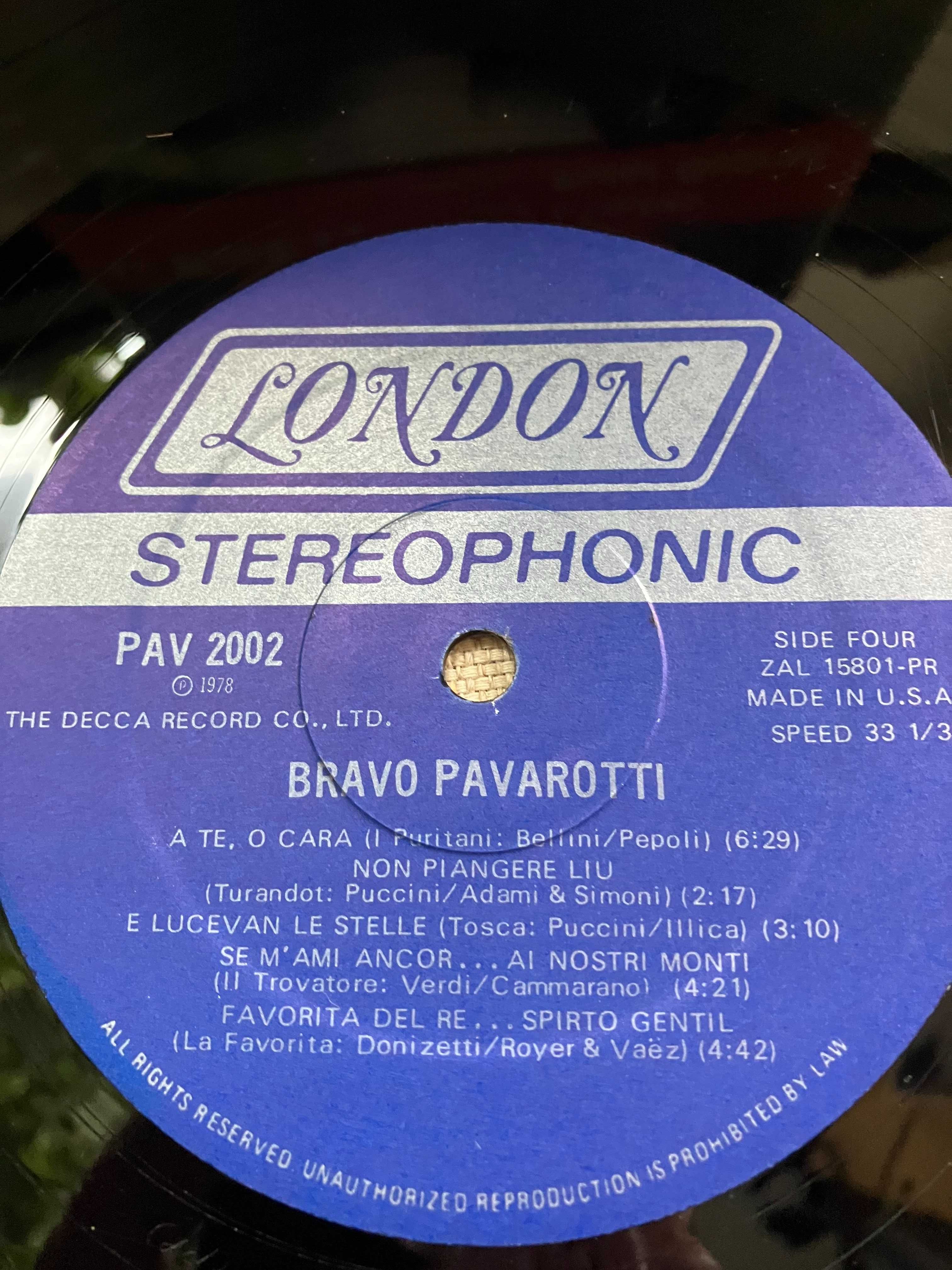 Winyl  Pavarotti " Bravo Pavarotti" 2 lp mint