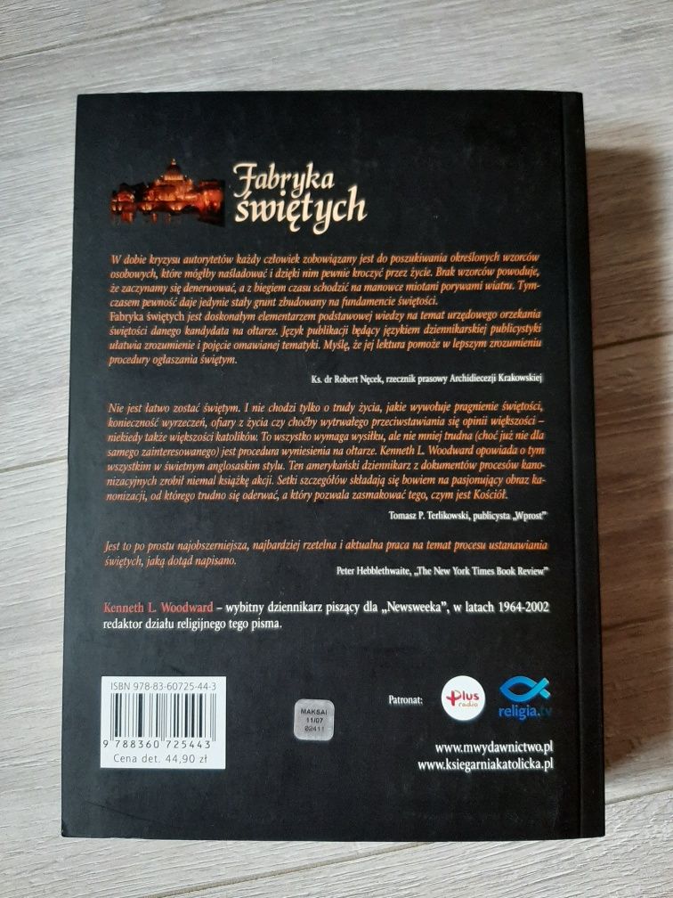Książka Fabryka świętych Kenneth L. Woodward