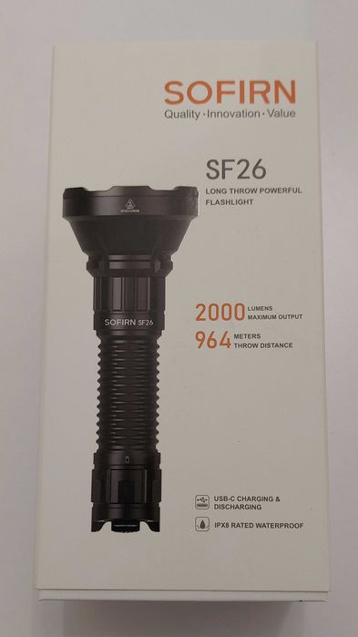 Sprzedam nową latarkę Sofirn SF26