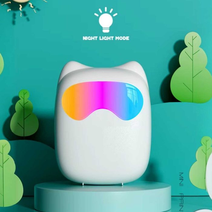 Дитячий термопринтер міні принтер для дітей безпроводний з підсвіткою