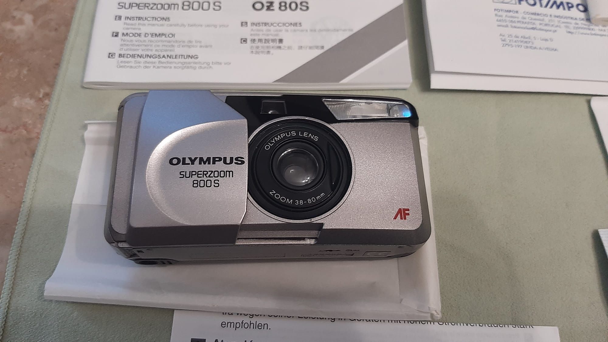 Olympus superzoom 800 S