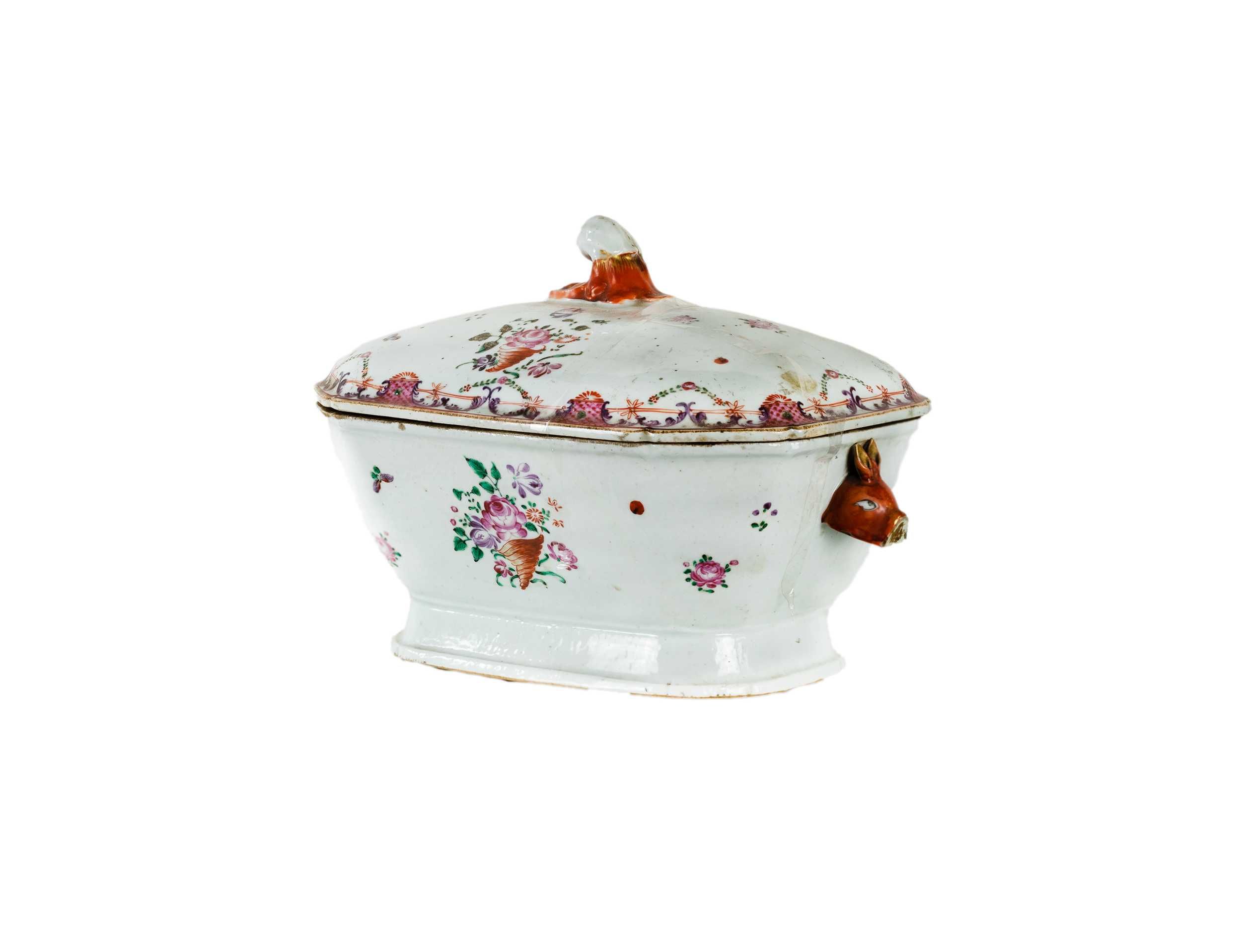 Terrina porcelana Companhia Índia Portuguesa | século XVIII