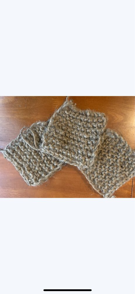 Myjka jutowa 3szt ekologiczna handmade