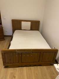 Cama casal usada 185x 1,40