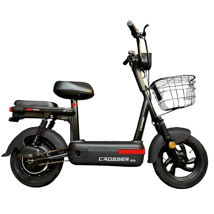 СУПЕР ХІТ‼️ Електро скутер FADA N9 мопед моторолер Crosser CR9 Сірий
