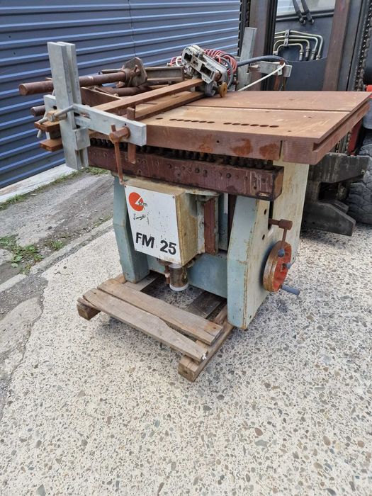 Wiertarka wielowrzecionowa SCM model FM 25 praca pion i poziom