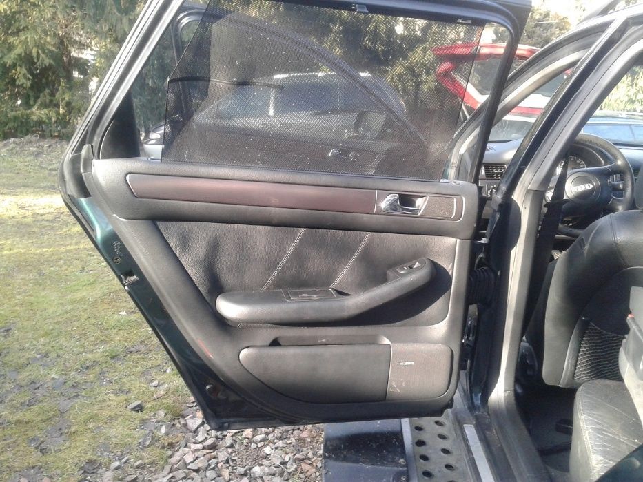AUDI A6 C5 Avant Kombi Skóra Boczki Roletki Tylne Fotele BOSE Grzane