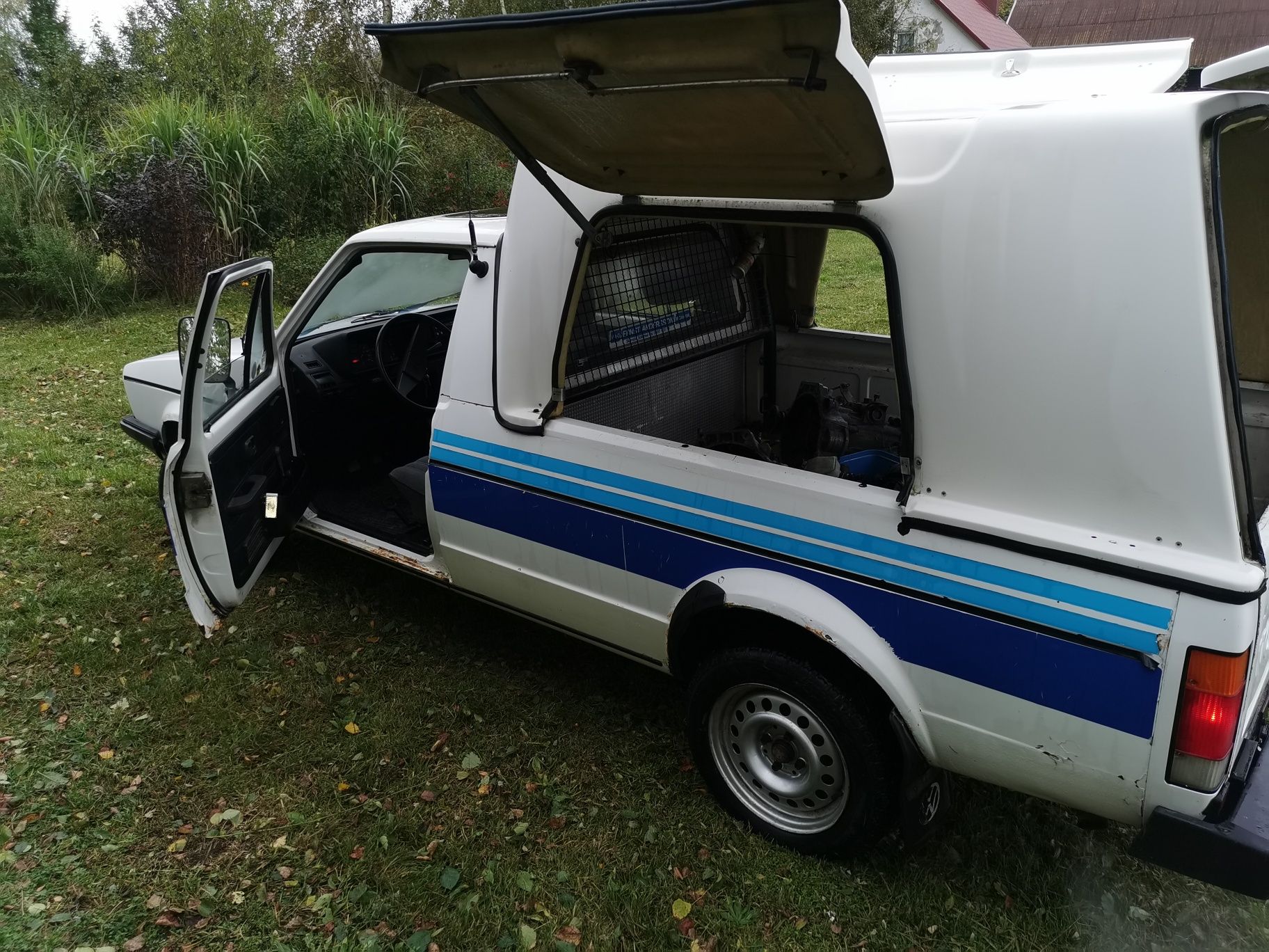 VW Caddy golf 1 l nadbudówka skrzynia paka buda