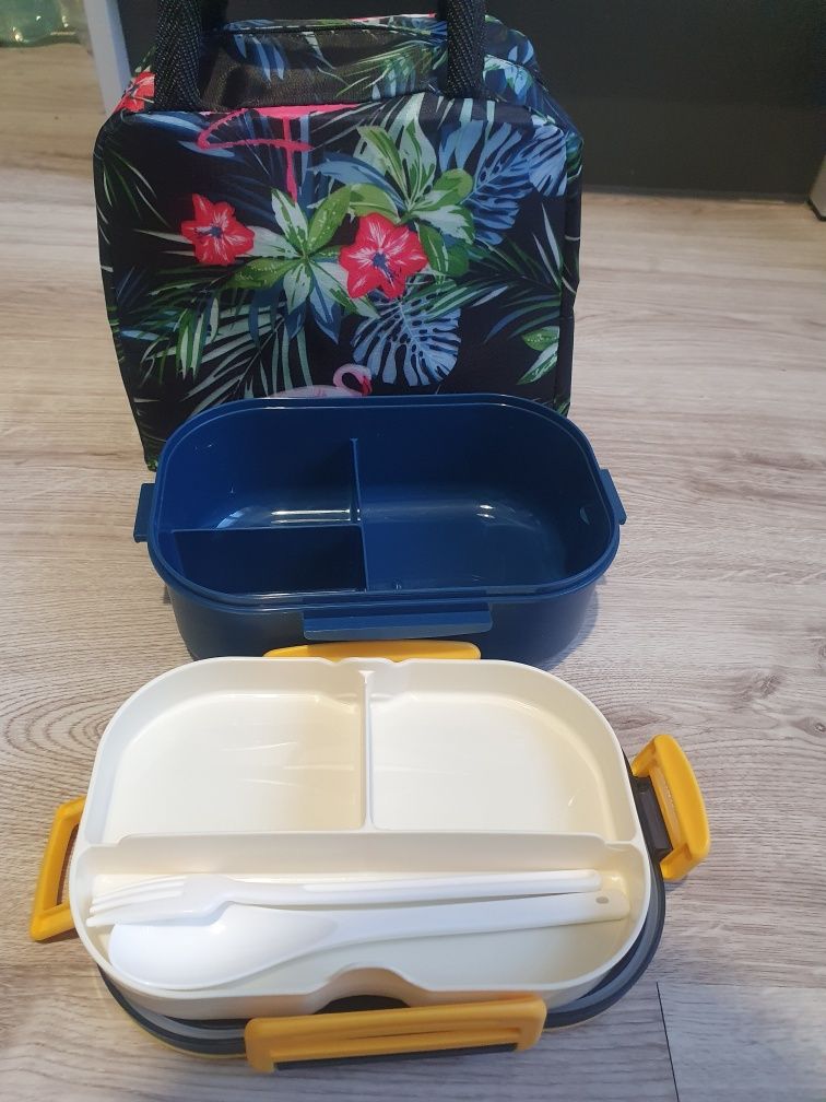 Zestaw torba termiczna i lunch box