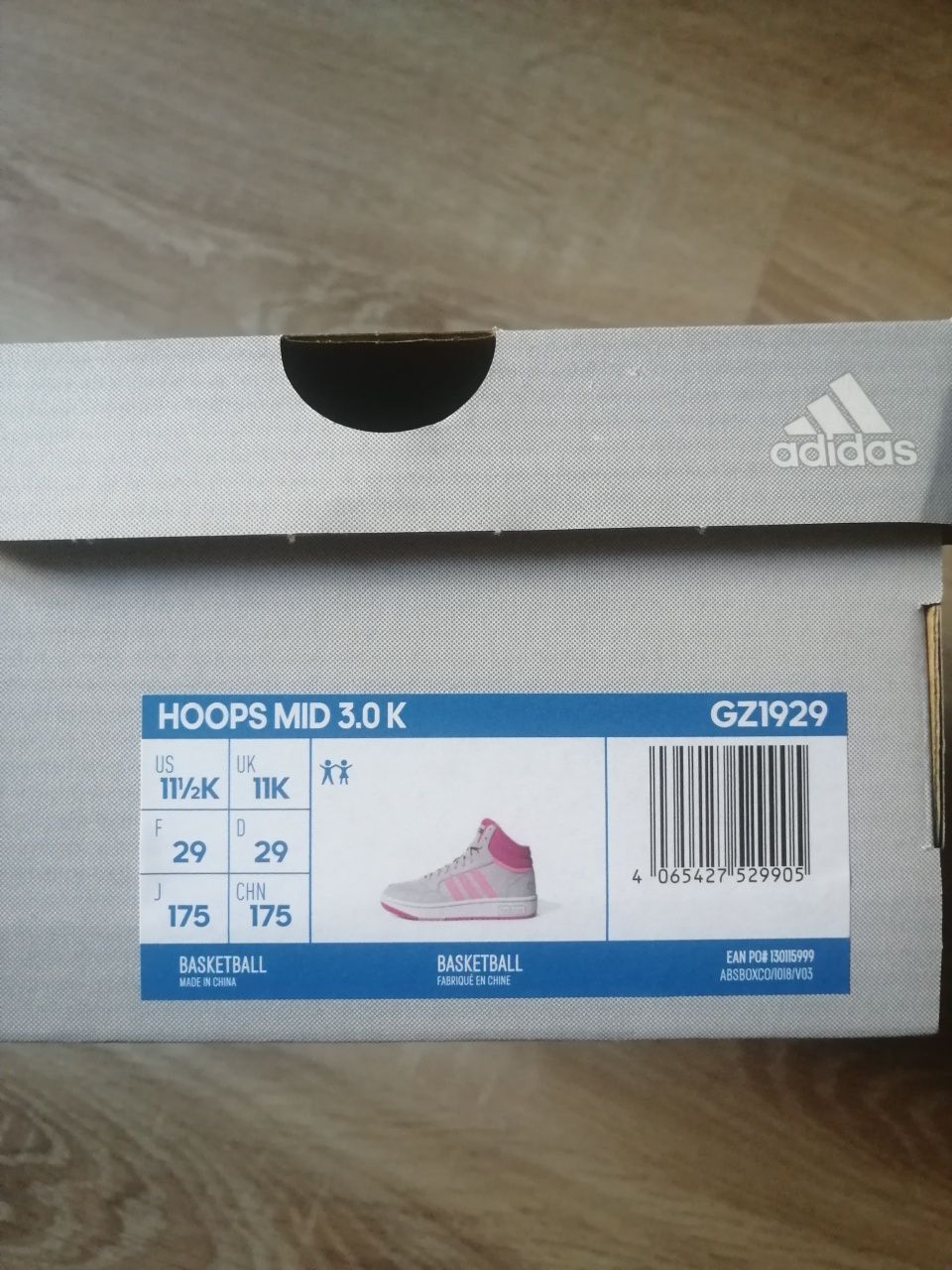 Adidas hoops mid 3.0 29 róż