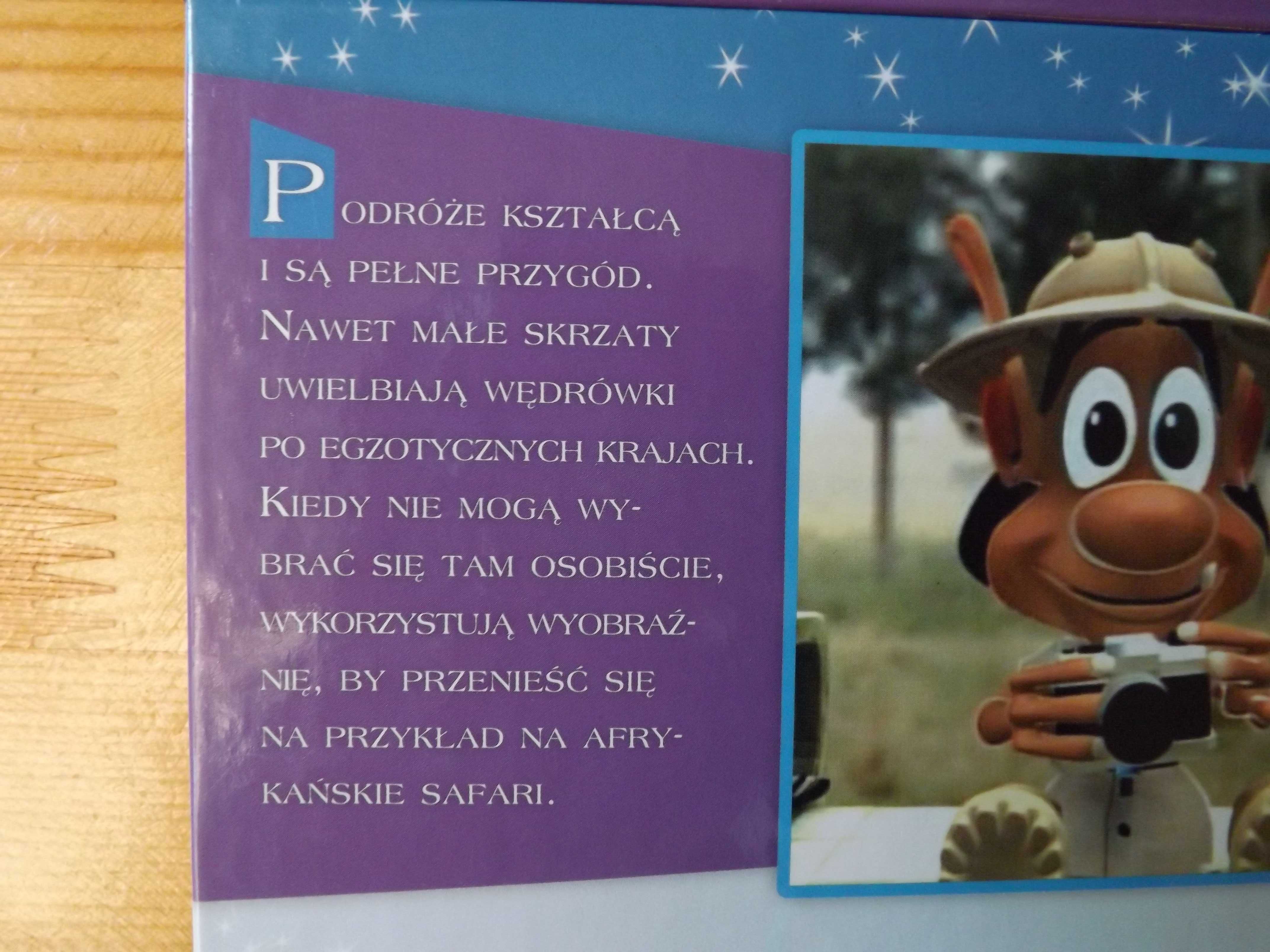 Hugo safari 1 i 2 edukacja, przyroda, film bajka