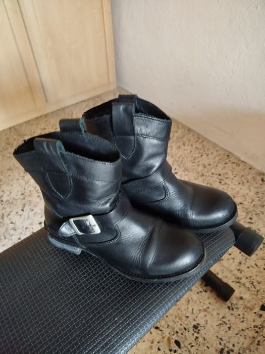 Womens Black Ankle Boots