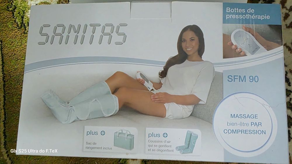 Aparelho massagens veias sanitas sfm90