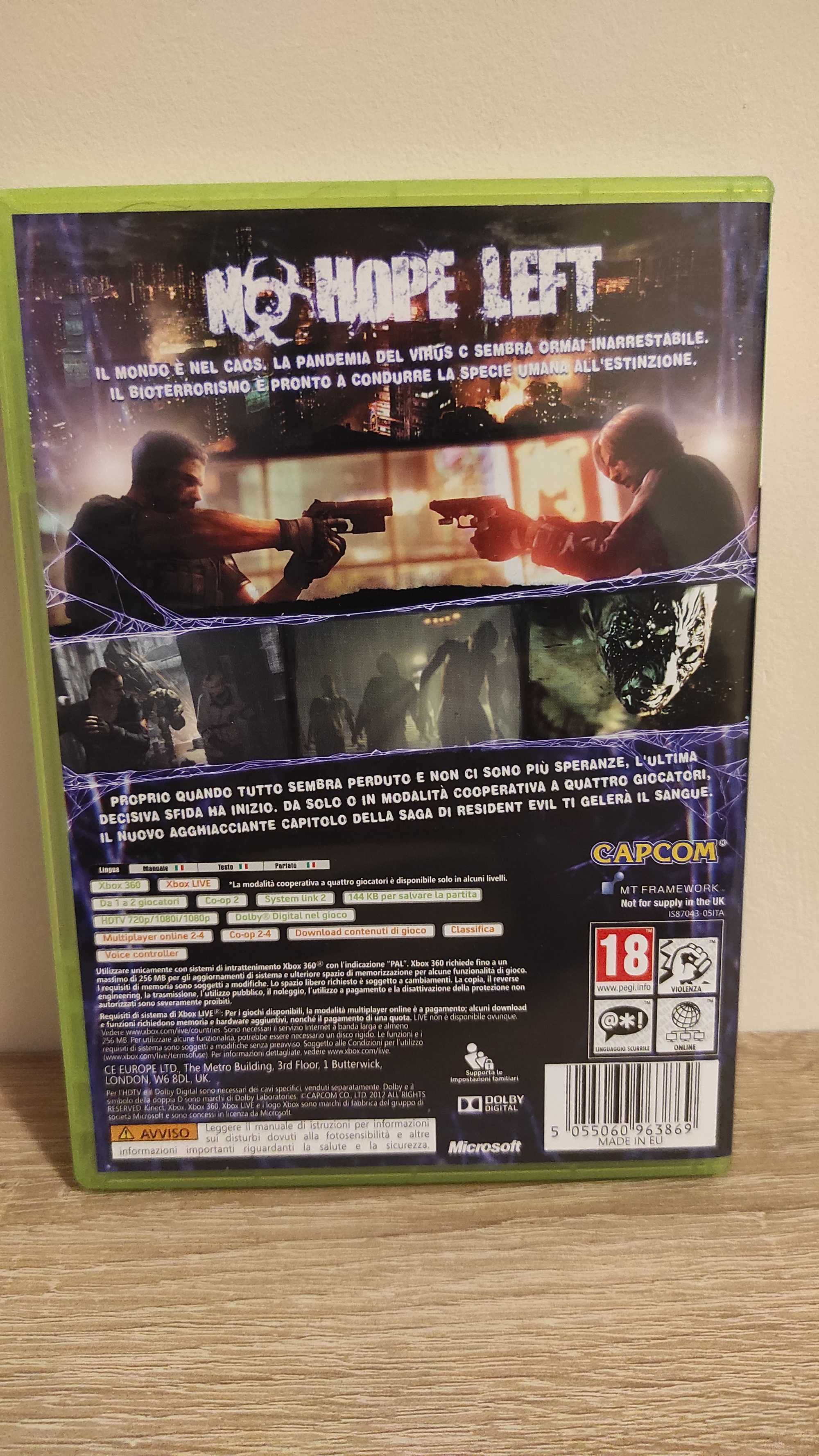 Resident Evil 6 xbox 360