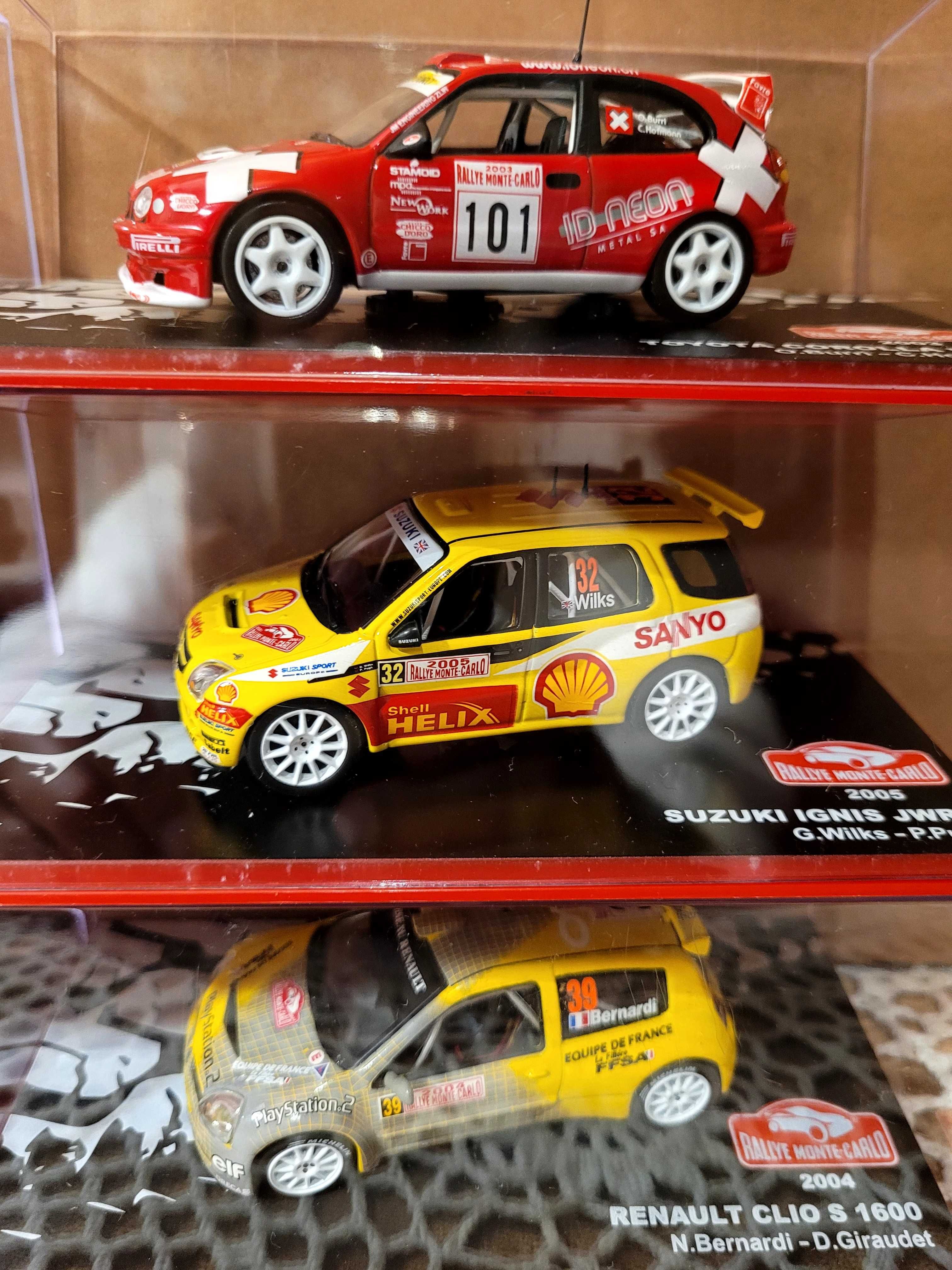 Miniaturas de Carros de Rally