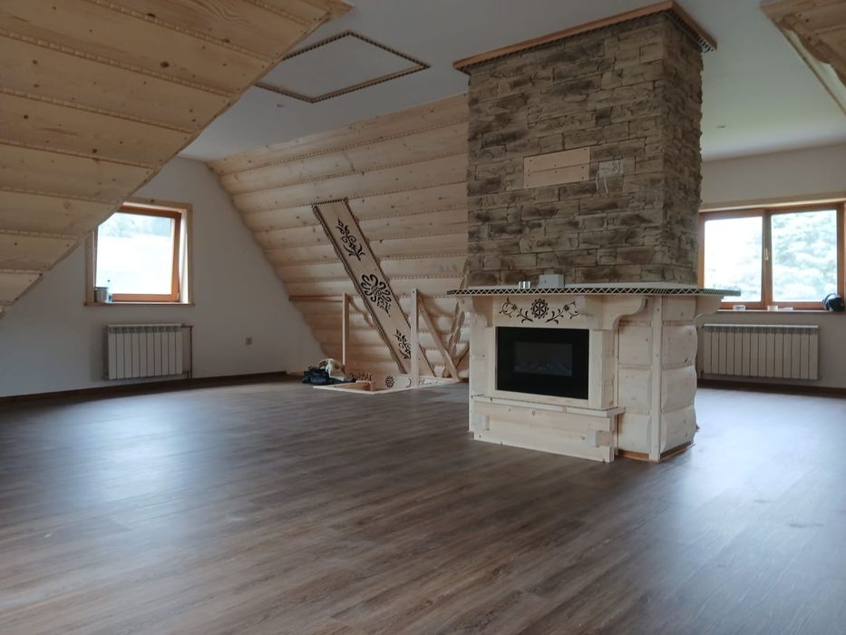 Wykończenia schody drewniane kamieniarstwo