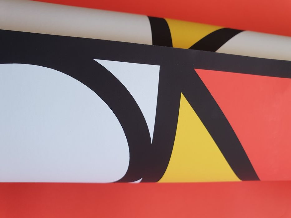 Autorski plakat - Abstract (500x500mm) grafika, abstrakcja, modernizm