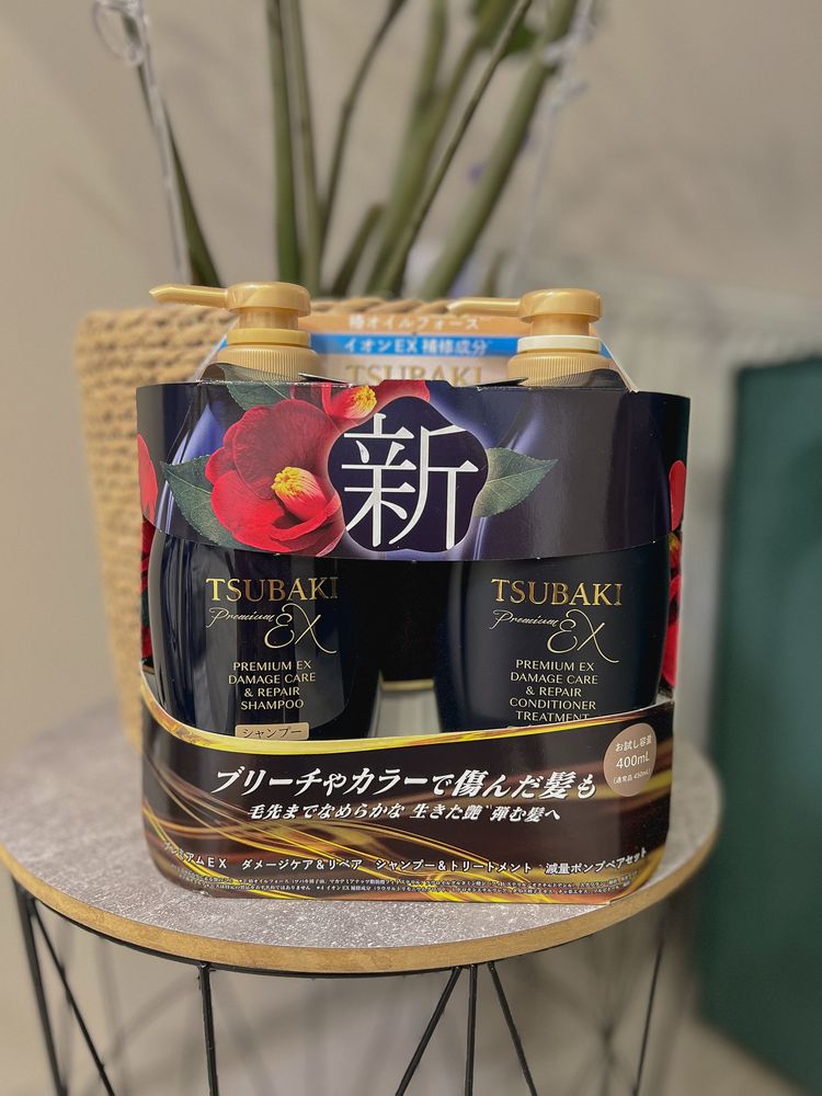 Набір Tsubaki premium ex damage care & repair shampoo & treatment set