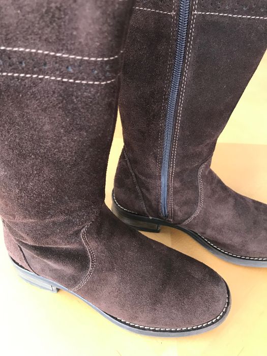 Botas de camurça