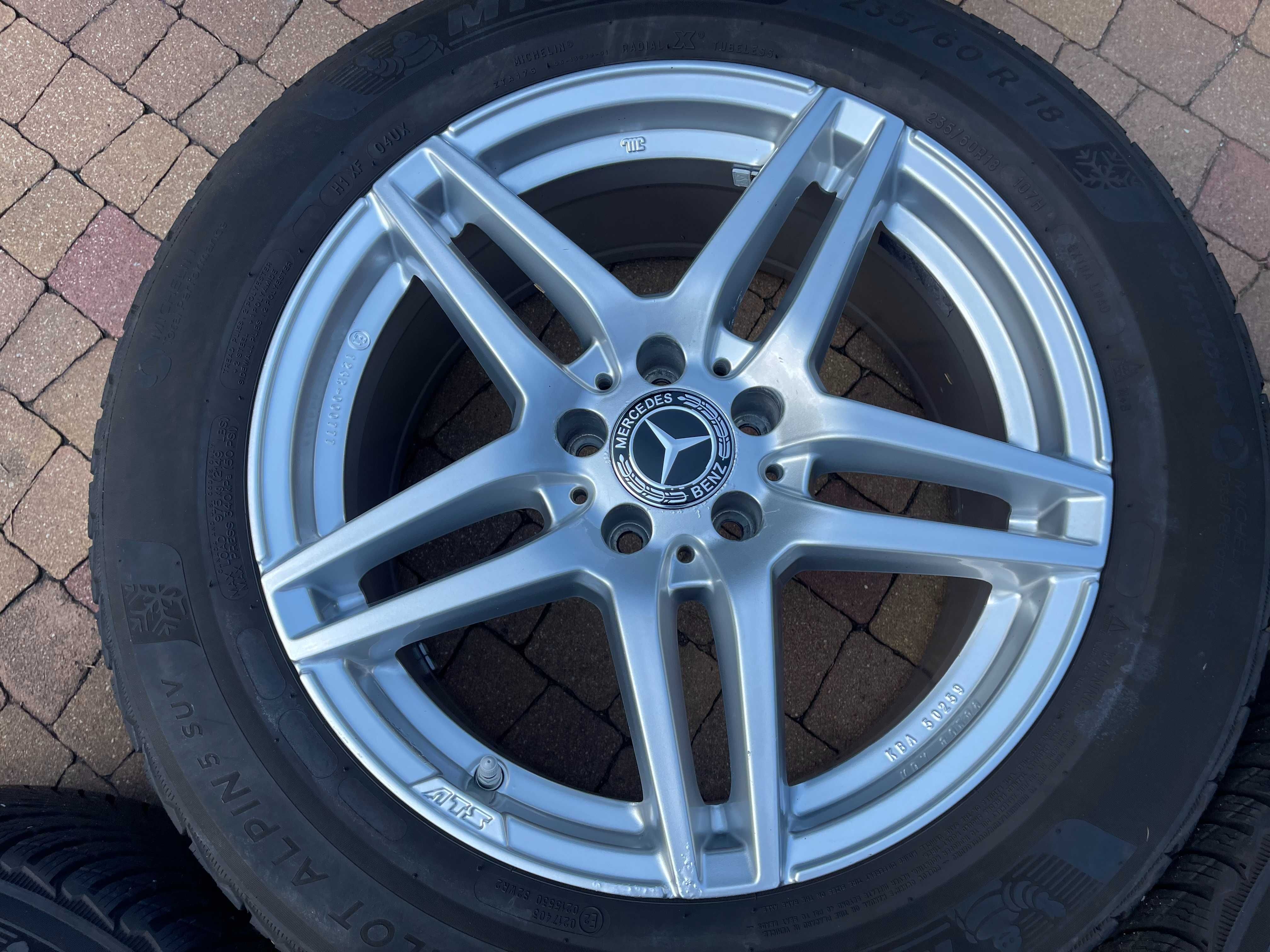 3883. Alufelgi 18" Mercedes CLS BR218 GLC S klasa 8.5J ET34.5 5x112