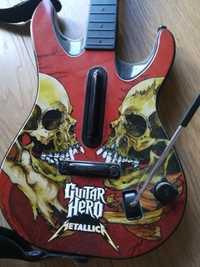 Guitarra PS2 Guitar Hero / Band Hero Edição especial Metallica