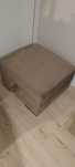 Pufa / ottoman / tapicerowany stolik kawowy Zeus easy clean Tunis 2325