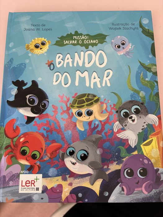 Livro Infantil - O Bando do mar