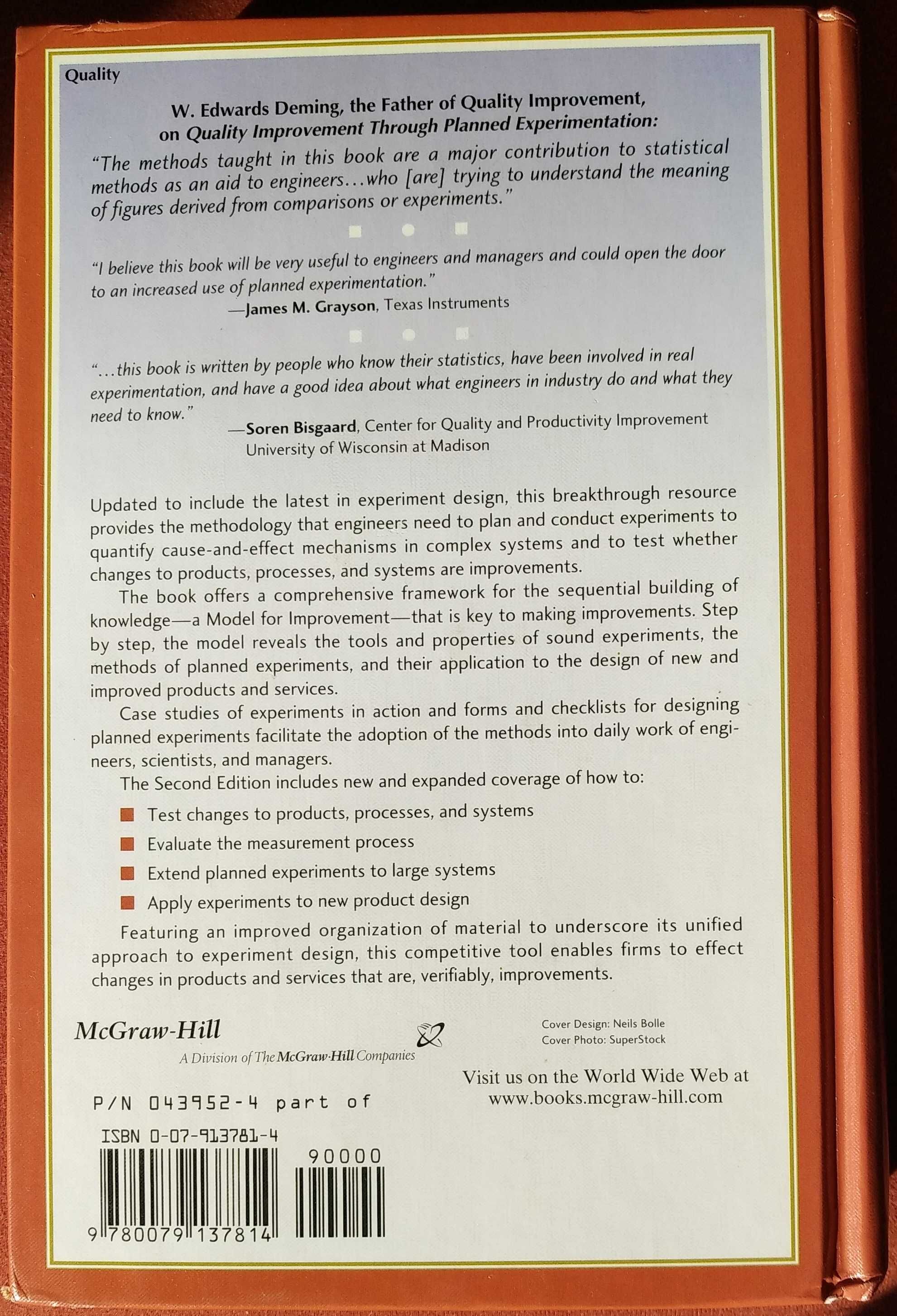 Quality Improvement Through Planned Experimentation