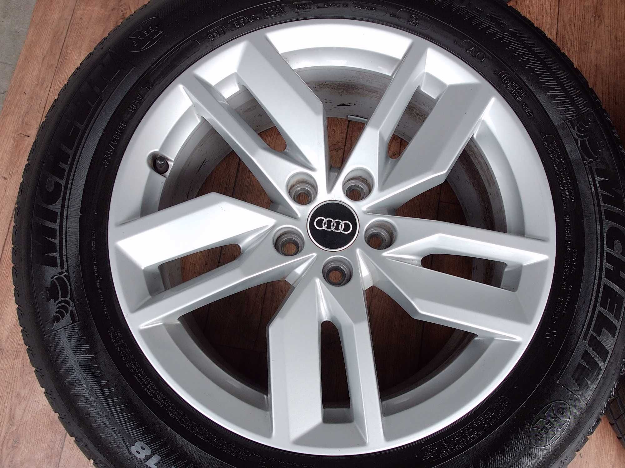 Koła Audi Q5 Q4 Q3 VW Seat 18 5x112 ET39 Michelin 235/60/18 lato!