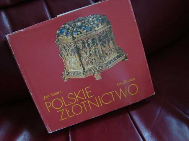Polskie Złotnictwo Historia Książka Bogato Ilustrowana