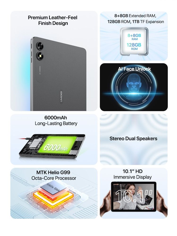Планшет UMIDIGI G3 Tab Ultra 8/128 LTE
