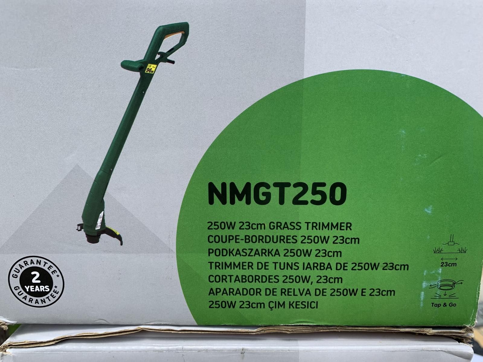 Тример для трави, коса, триммер, підкошувач для трави NMGT250 з АНГЛІЇ