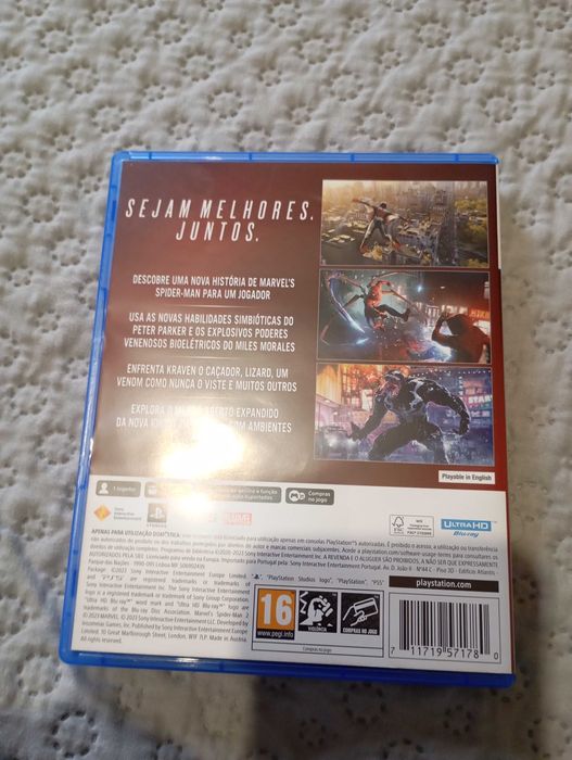 Spider-Man 2 PS5 - Jogo Essencial (Excelente Estado) - URGENTE!