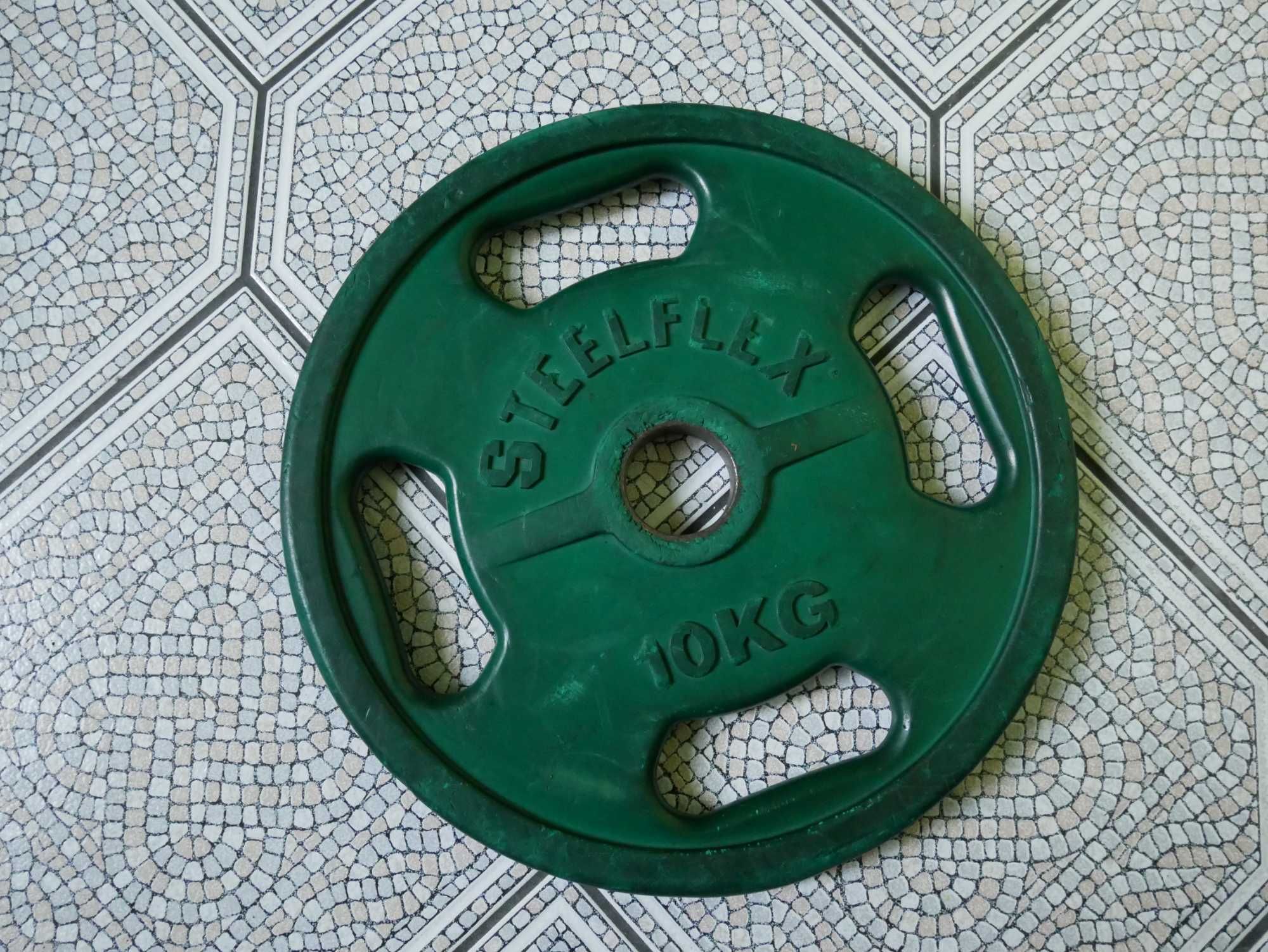 Obciążenie olimpijskie STEELFLEX 2 x 10 kg / przesyłka Olx