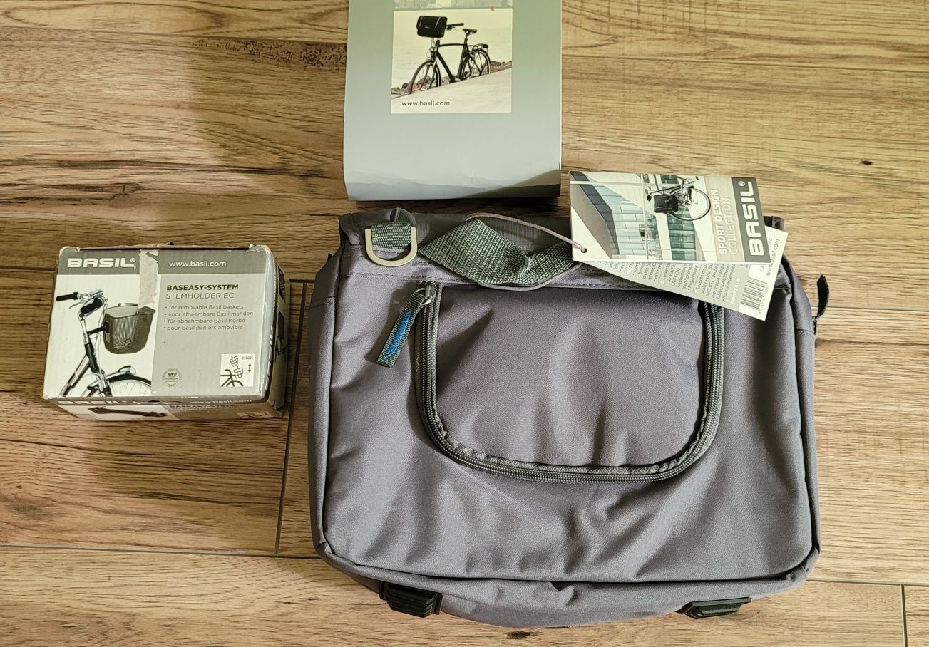 Sakwa torba rowerowa Basil Sport Design jak ortlieb na kierownicę